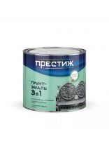 Грунт-эмаль Престиж, по ржавчине, алкидная, зеленая, 1.9 кг