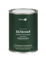 Грунт-эмаль Elcon, 3в1 матовая, по ржавчине, смоляная, зеленая, RAL 6002, 0.8 кг