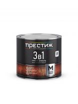 Грунт-эмаль Престиж, Мастер, по ржавчине, быстросохнущая, смоляная, серая, 1.9 кг
