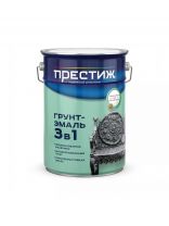 Грунт-эмаль Престиж, по ржавчине, алкидная, зеленая, 5 кг