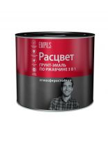 Грунт-эмаль Расцвет, по ржавчине, алкидная, белая, 1.9 кг