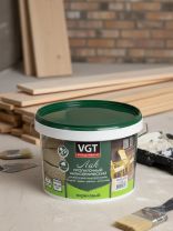 Лак VGT, антисептик, полуглянцевый, полиакриловый, бесцветный, для внутренних и наружных работ, 2.2 кг