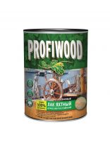 Лак Profiwood, яхтный, полуматовый, алкидно-уретановый, для внутренних и наружных работ, 0.7 кг