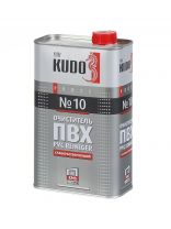 Очиститель для ПВХ, Proff №10, 1 л, KUDO, слаборастворяющий