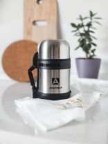 Термос для еды, нержавеющая сталь, 0.6 л, широкая горловина, Арктика, колба нержавеющая сталь, 201-600