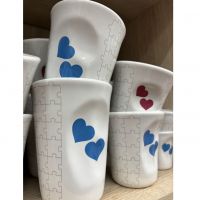 Чашка кофейная сердечки большая 300 мл, Top Moka, Tazzina grande cuori