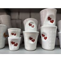 Чашка кофейная сердечки средняя 200 мл, Topo Moka, Tazzina media cuori