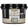 Краска Мелкофактурная VGT Gallery TP 01 9кг Декоративная, Текстурная для Внутренних и Наружных Работ, Белая / ВГТ Фактурная.