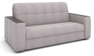 Диван прямой Порто Аккордеон (декор Структурный кофе) ткань Mercury Beige