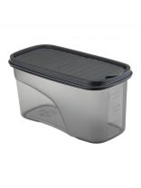 Банка для сыпучих продуктов, пластик, 1 л, 19 см, с крышкой, Idea, Бест, М 1254