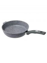 Сковорода литой алюминий, 18 см, антипригарное покрытие, Мечта, Premium grey, серая, 18901