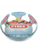 Форма для запекания стекло, 26х26 см, 2.1 л, круглая, Pyrex, Classic, 828B000/5046