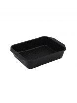 Форма для запекания алюминий, 19х27х5 см, 1.7 л, антипригарное покрытие, прямоугольная, Мечта, Гранит black, 92802