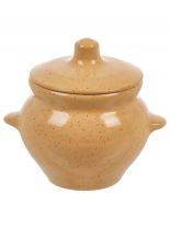 Горшок для жаркого керамика, 0.5 л, с ручками, Борисовская керамика, №5 Каракум, КАР00025848