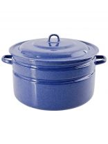 Бак сталь, эмалированное покрытие, 16 л, Керченский металлургический завод, 42815-263, синий рябчик