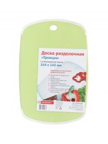 Доска разделочная пластик, 21.5х14.3 см, в ассортименте, Полимербыт, Премиум С80300, 4380300