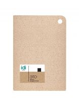 Доска разделочная пластик, 24.7х17.5х0.2 см, флэк бесцветная, прямоугольная, Homver, Palermo, 16901/02