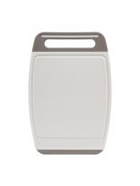 Доска разделочная пластик, 30х20 см, с ручкой, кремовый, прямоугольная, Idea, Хеви, М 1565