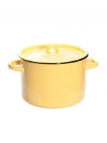 Кастрюля эмалированная сталь, 4.5 л, крышка сталь, СтальЭмаль, 2с17, в ассортименте, индукция