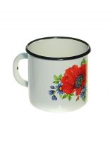 Кружка сталь, эмалированное покрытие, 400 мл, Керченский металлургический завод, 40104-032/4, в ассортименте