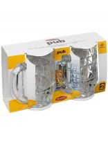 Кружка пивная стекло, 2 шт, 500 мл, Паб, Pasabahce, 55289В