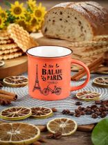 Кружка керамика, 200 мл, Баллада о Париже, Y4-6630, в ассортименте