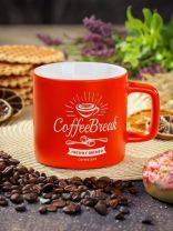 Кружка керамика, 340 мл, Y4-8052, в ассортименте