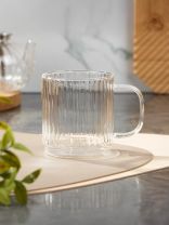 Кружка стекло, 520 мл, Грани, B060752