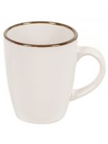 Кружка керамика, 400 мл, Luna, Apollo, LUN-400, бежевая