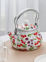 Чайник сталь, эмалированное покрытие, 2.5 л, Daniks, Ягоды, индукция