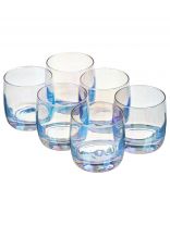 Стакан 310 мл, стекло, 6 шт, Glasstar, Васильковый 3, RNVS_9370_3