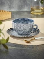 Чайная пара керамика, 2 предмета, на 1 персону, 220 мл, Затмение, Y4-8981