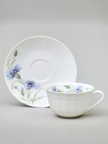 Чайная пара фарфор, 2 предмета, на 1 персону, 330 мл, Lefard, Васильки, 760-828
