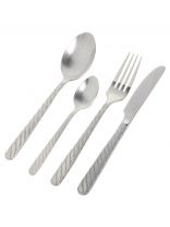 Набор столовых приборов нержавеющая сталь, 24 предмета, столовый, подарочная упаковка, RasheL, R-212/24