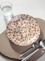 Тарелка десертная, керамика, 19.5 см, глазурь, круглая, Pollen, Daniks