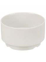 Бульонница фарфор, 360 мл, Штабелируемая Белая, Дулевский фарфор, 113762, белая