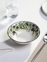 Салатник фарфор, круглый, 15х5 см, Оливки, МФК, MFK07997/MFK20502