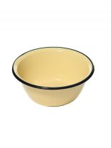 Миска эмалированная сталь, круглая, 20х7.5 см, 1.5 л, СтальЭмаль, 2с7, в ассортименте