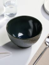 Салатник керамика, круглый, 15х9 см, Emerald Green, Domenik, DMD034