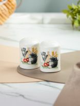 Набор для специй доломит, 2 шт, 5.6х5.6х8 см, Daniks, Comely, 0