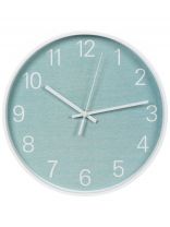 Часы настенные, кварцевые, 30 см, тихий ход, круглые, полимер, Y4-6875
