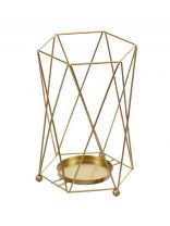 Подсвечник декоративный для чайной свечи, металл, 1 свеча, 15х9.5х23 см, Y4-5304