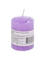 Свеча декоративная ароматическая, 6х4 см, столбик, Kukina Raffinata, Горная лаванда, 202977