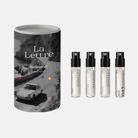 LA LETTRE DISCOVERY SET 4 шлейфовые ароматы, 4 шт., 8 мл.