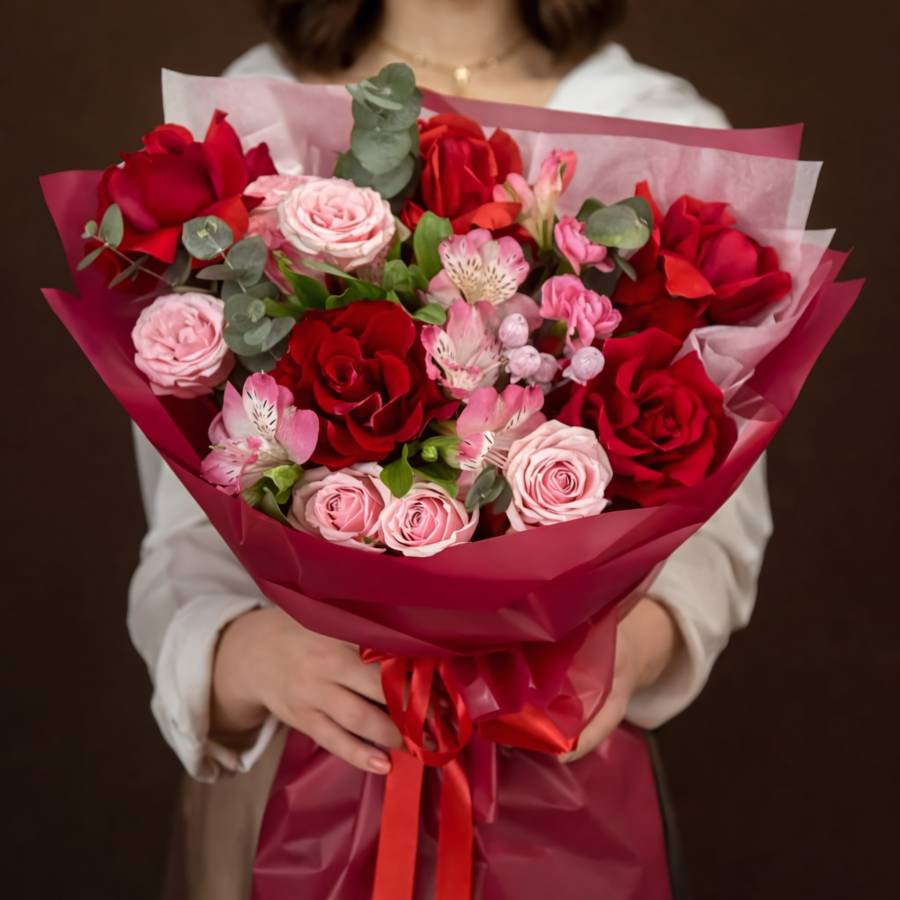 Букет из французских роз