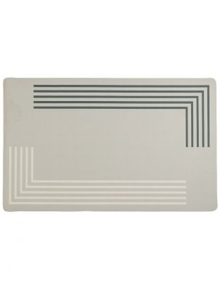 Коврик влаговпитывающий для ванной, 0.5х0.8 м, серый, A090042