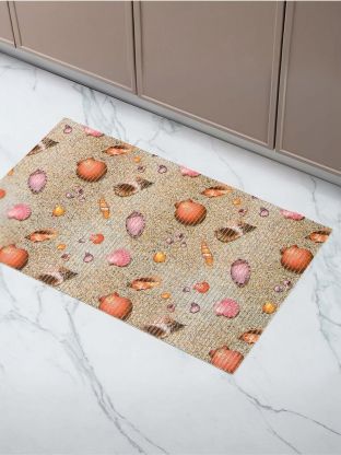 Коврик для ванной, антискользящий, 0.5х0.8 м, вспененный ПВХ, в ассортименте, Вилина, 6700-mix