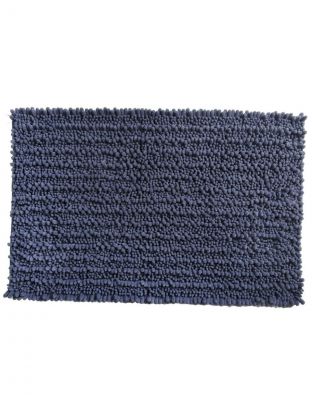 Коврик для ванной, 0.5х0.8 м, полиэстер, синий, Super Bobbel, A160044
