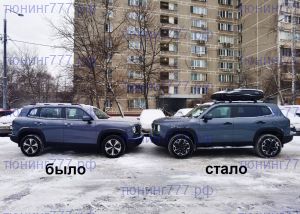 Пружины Tornado для повышения клиренса Haval Dargo