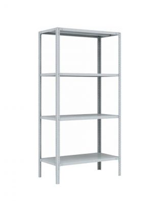 Стеллаж универсальный, металл, 4 секции, 100х50х200 см, ПАКС, МС-254, 2284800